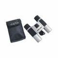 High-Tech Compact 10x25 Binoculars w/ Nylon Case